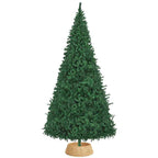 vidaXL Weihnachtsbaumkragen Braun 90 x 90 x 28 cm Wasserhyazinthe