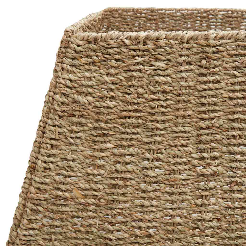 vidaXL Weihnachtsbaumkragen Braun 70 x 70 x 28 cm das Seegras