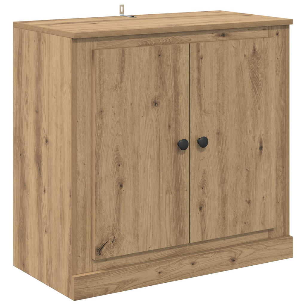 vidaXL Sideboards 3 pcs Artisan-Eiche 210 x 35,5 x 67,5 cm