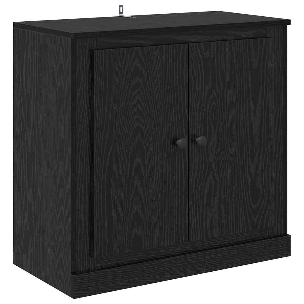 vidaXL Sideboards 3 pcs Schwarze Eiche 210 x 35,5 x 67,5 cm