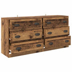 vidaXL Sideboards 2 pcs Altholz 70 x 35,5 x 67,5 cm Holzwerkstoff