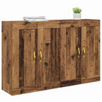 vidaXL Wandmontierter Schrank 2 pcs Altholz 69,5 x 34 x 90 cm