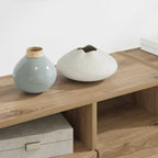 vidaXL TV-Wandgeräte 4 pcs Artisan-Eiche Holzwerkstoff