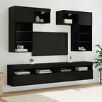 vidaXL TV-Wandgeräte 6 pcs 100 x 30 x 40 cm Artisan-Eiche