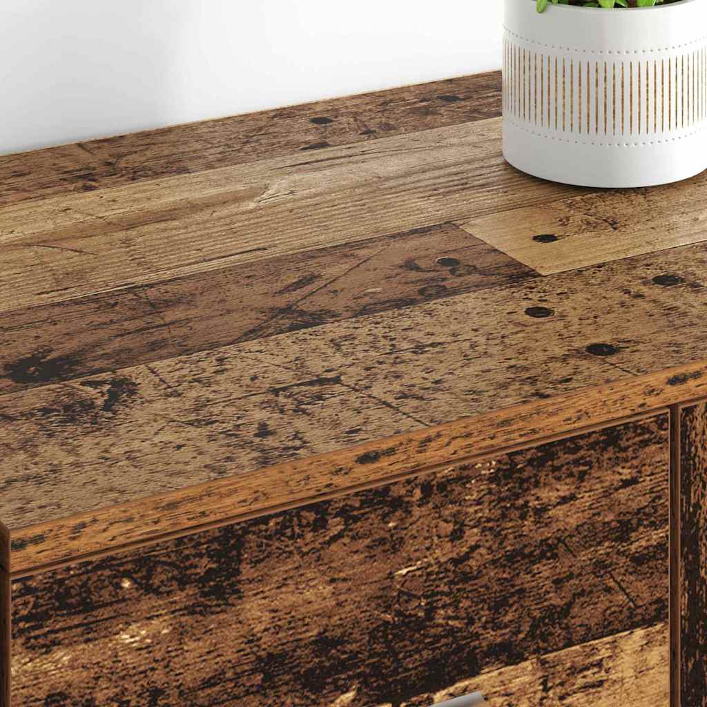 vidaXL Sideboards Corona 2 pcs Altholz 59 x 39 x 80 cm Holzwerkstoff