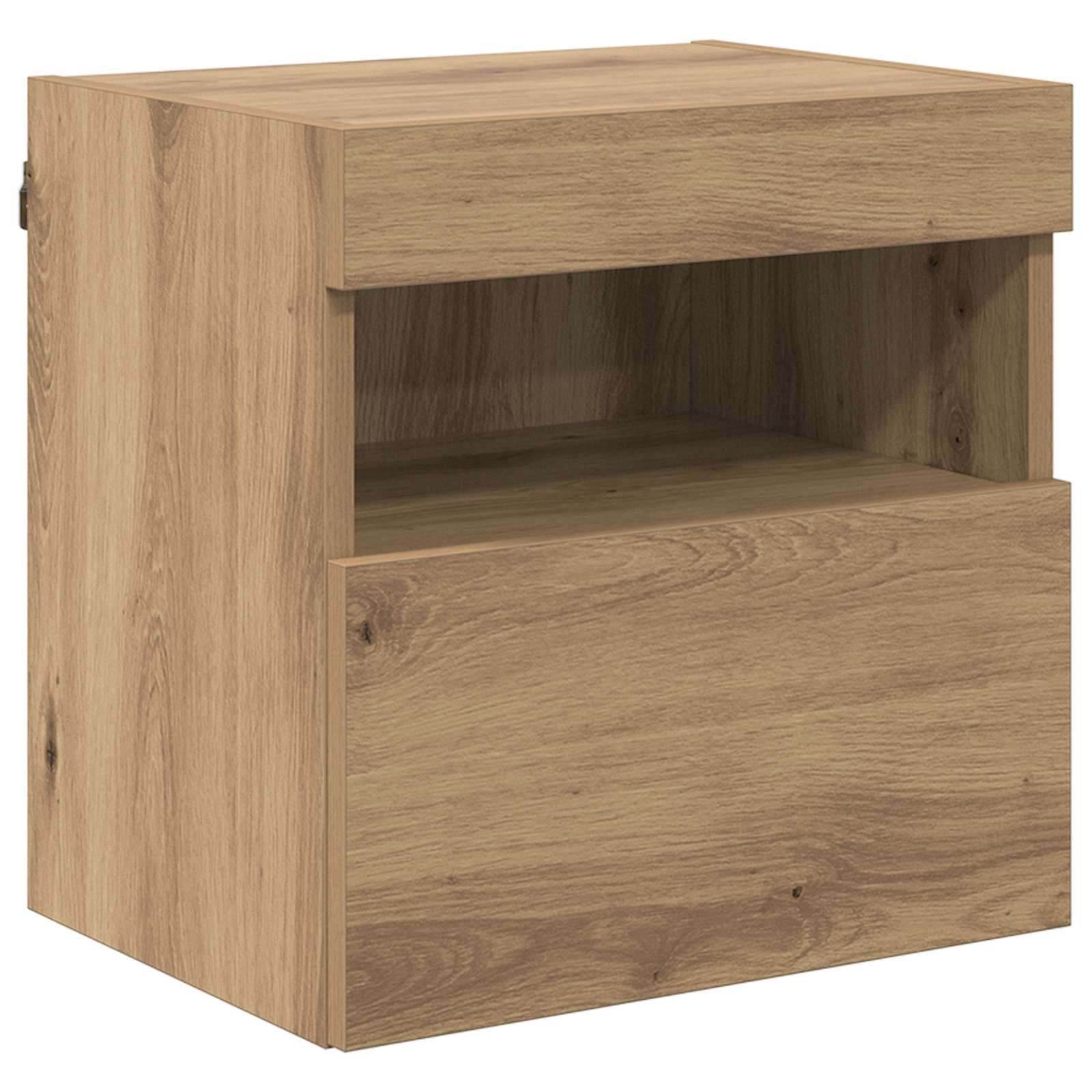vidaXL TV-Wandgeräte Wandmontiert 6 pcs Artisan-Eiche Holzwerkstoff
