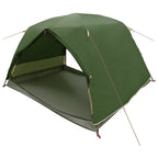vidaXL Trekkingzelt Grün 2-Personen 185T Polyester mit PU-Beschichtung