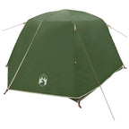 vidaXL Trekkingzelt Grün 2-Personen 185T Polyester mit PU-Beschichtung