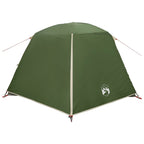 vidaXL Trekkingzelt Grün 2-Personen 185T Polyester mit PU-Beschichtung