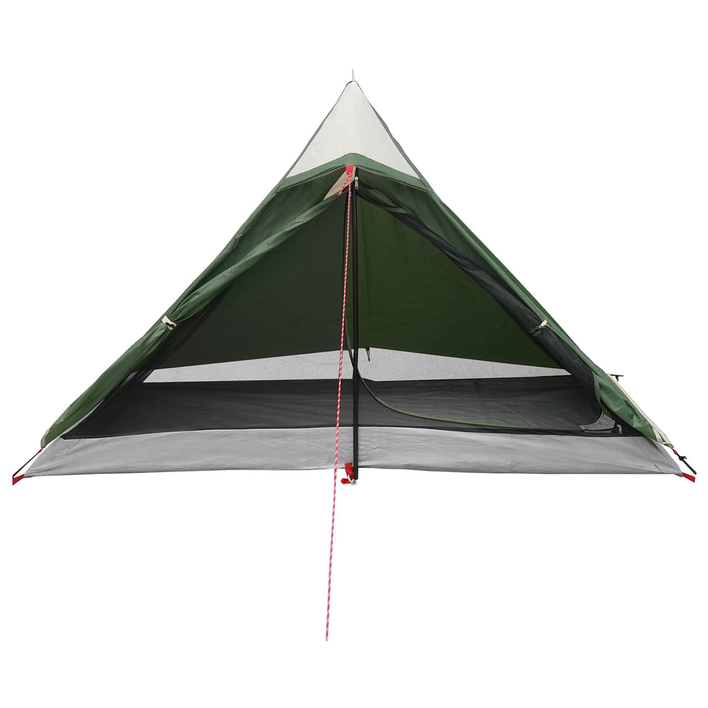 vidaXL Trekkingzelt Grün 222 x 85 x 125 cm