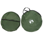 vidaXL Pop-up Toilette Zelt mit Aufhängeseil Grün 97 x 126 cm
