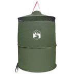 vidaXL Pop-up Toilette Zelt mit Aufhängeseil Grün 97 x 126 cm
