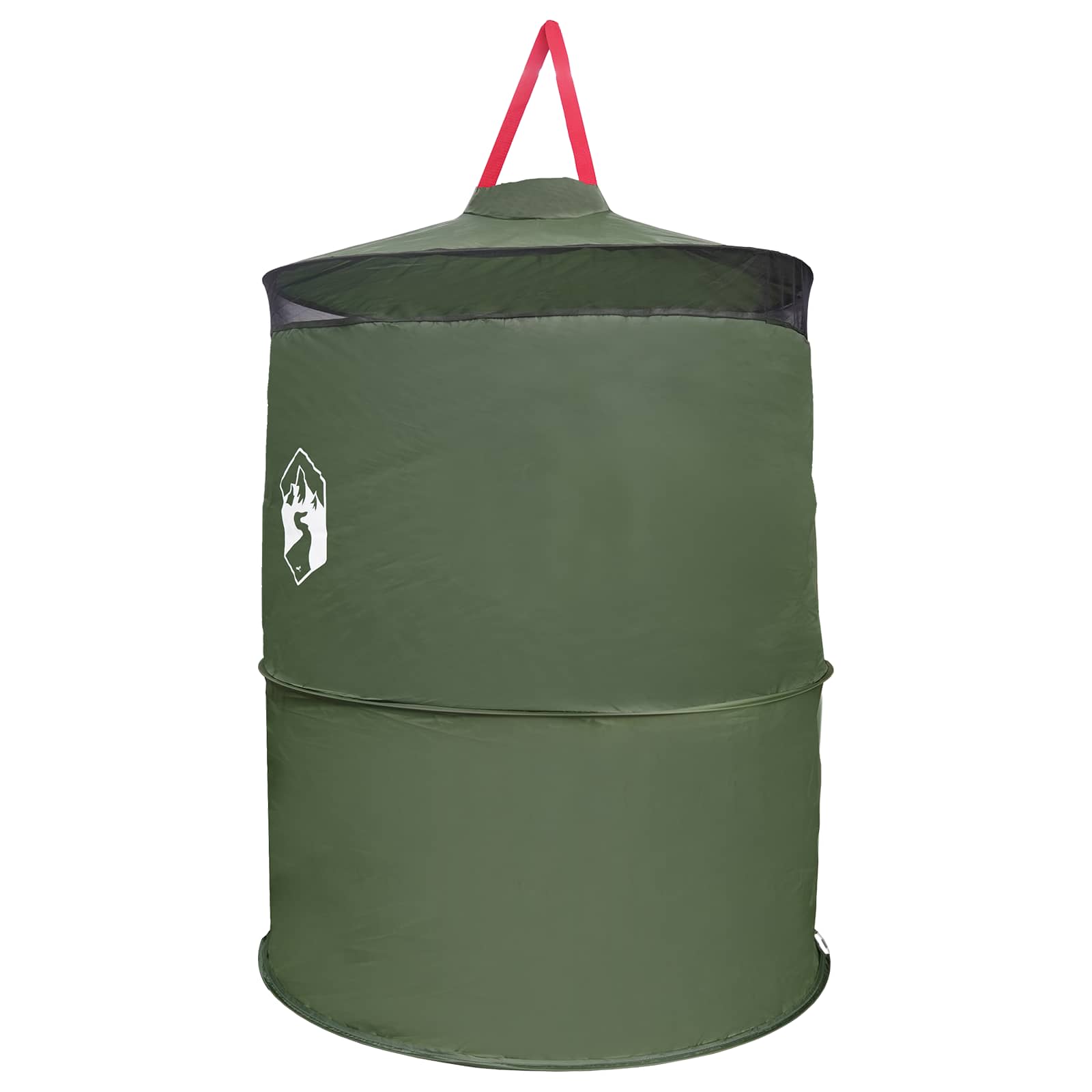 vidaXL Pop-up Toilette Zelt mit Aufhängeseil Grün 97 x 126 cm
