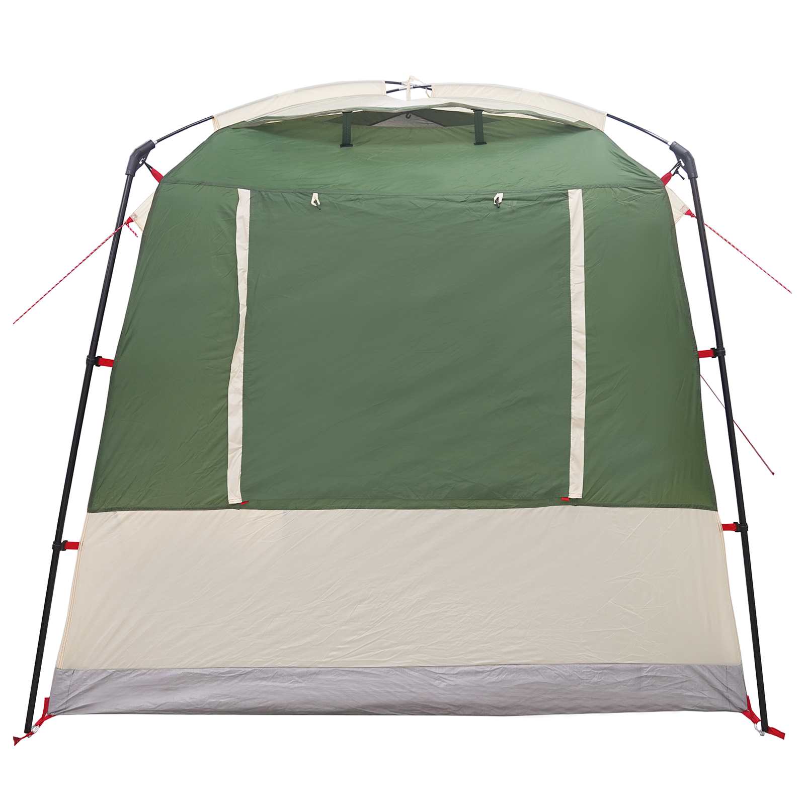 vidaXL Party-Zelt Grün 4-Personen 185T Polyester mit PU-Beschichtung