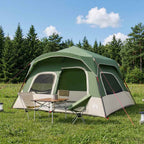 vidaXL Sofort Zelt Grün 340 x 280 x 190 cm