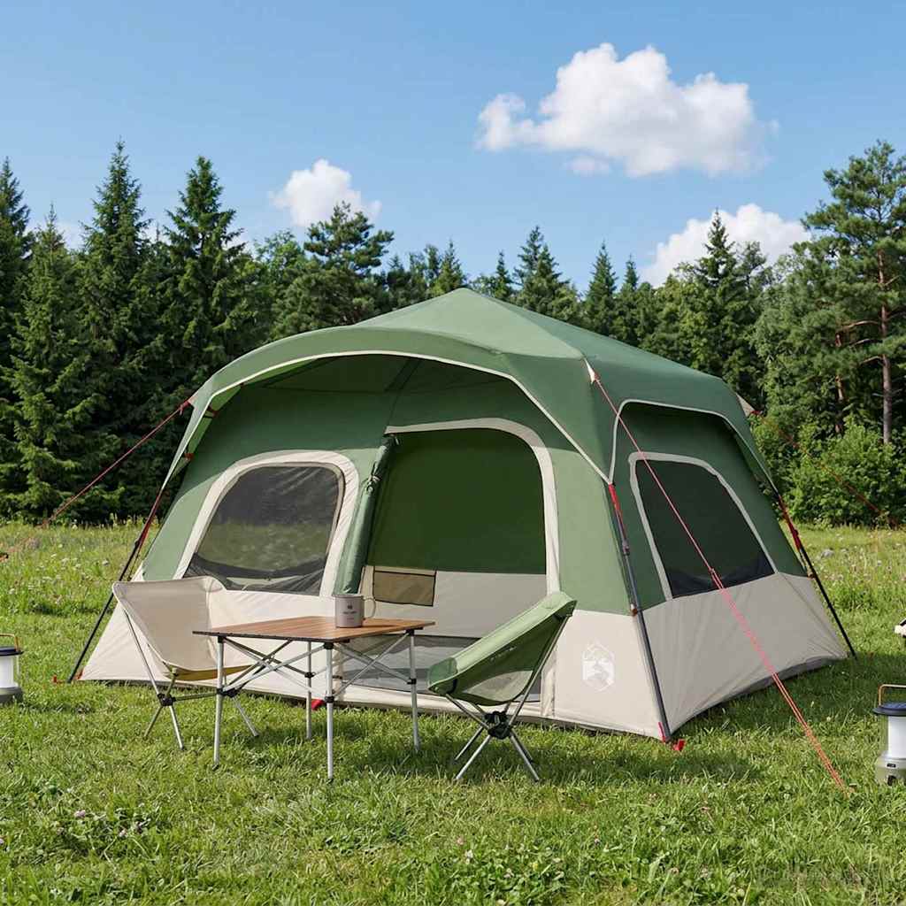 vidaXL Sofort Zelt Grün 340 x 280 x 190 cm