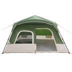 vidaXL Sofort Zelt Grün 340 x 280 x 190 cm