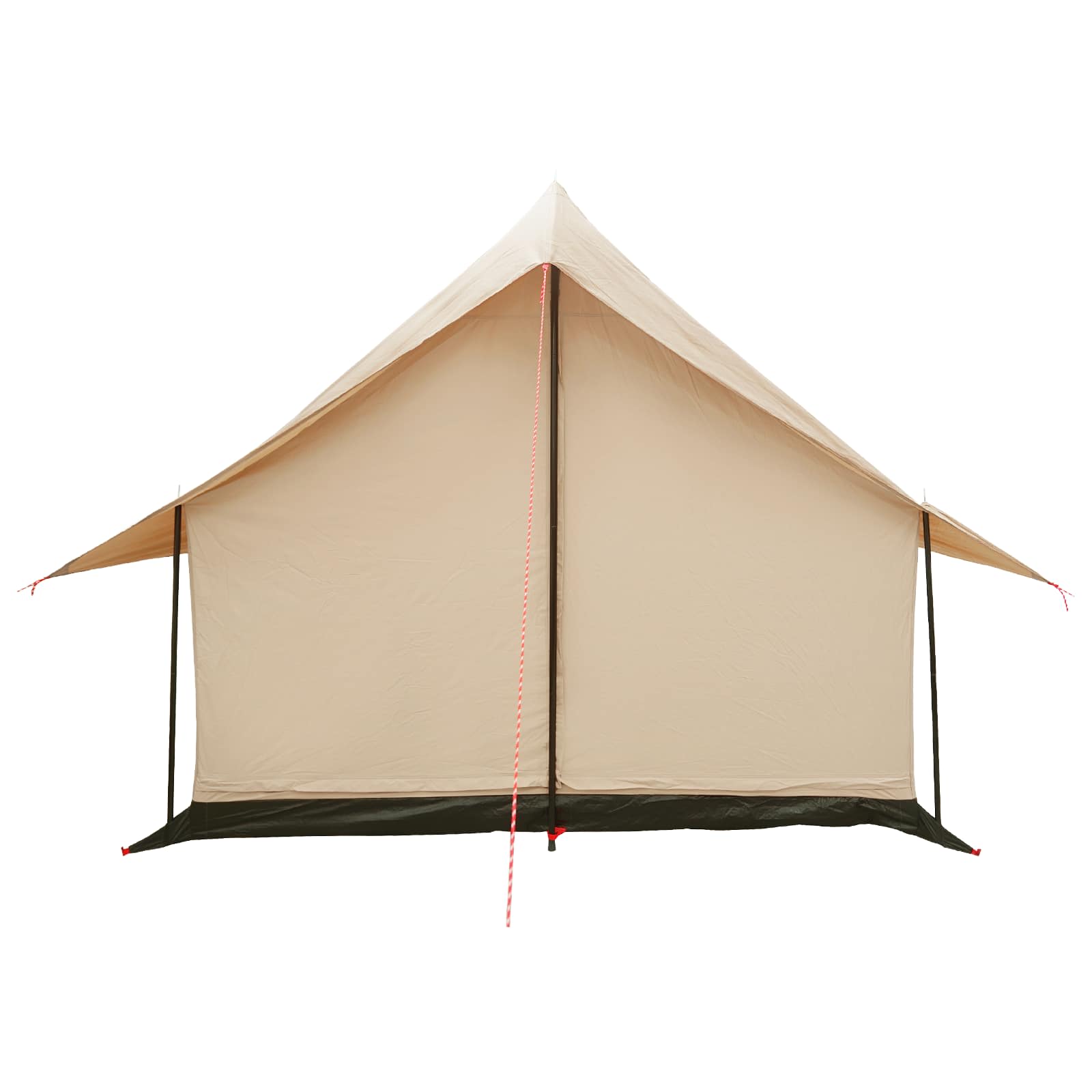 vidaXL Hütten-Zelt Creme 340 x 246 x 210 cm Polybaumwolle