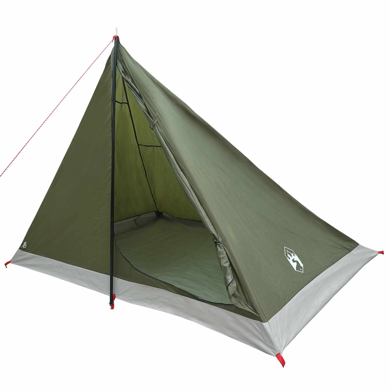 vidaXL Trekkingzelt Olive Grün 4-Personen