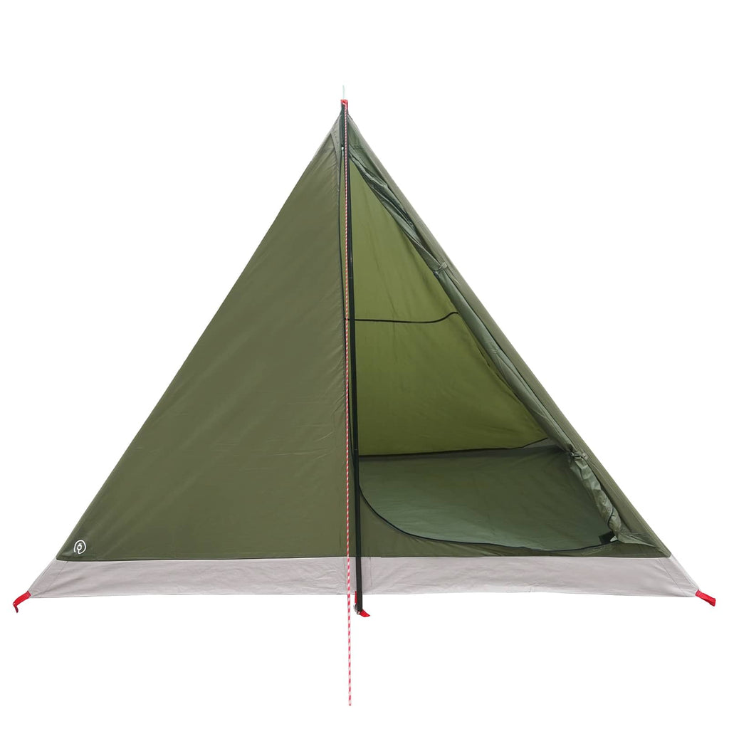 vidaXL Trekkingzelt Olive Grün 4-Personen