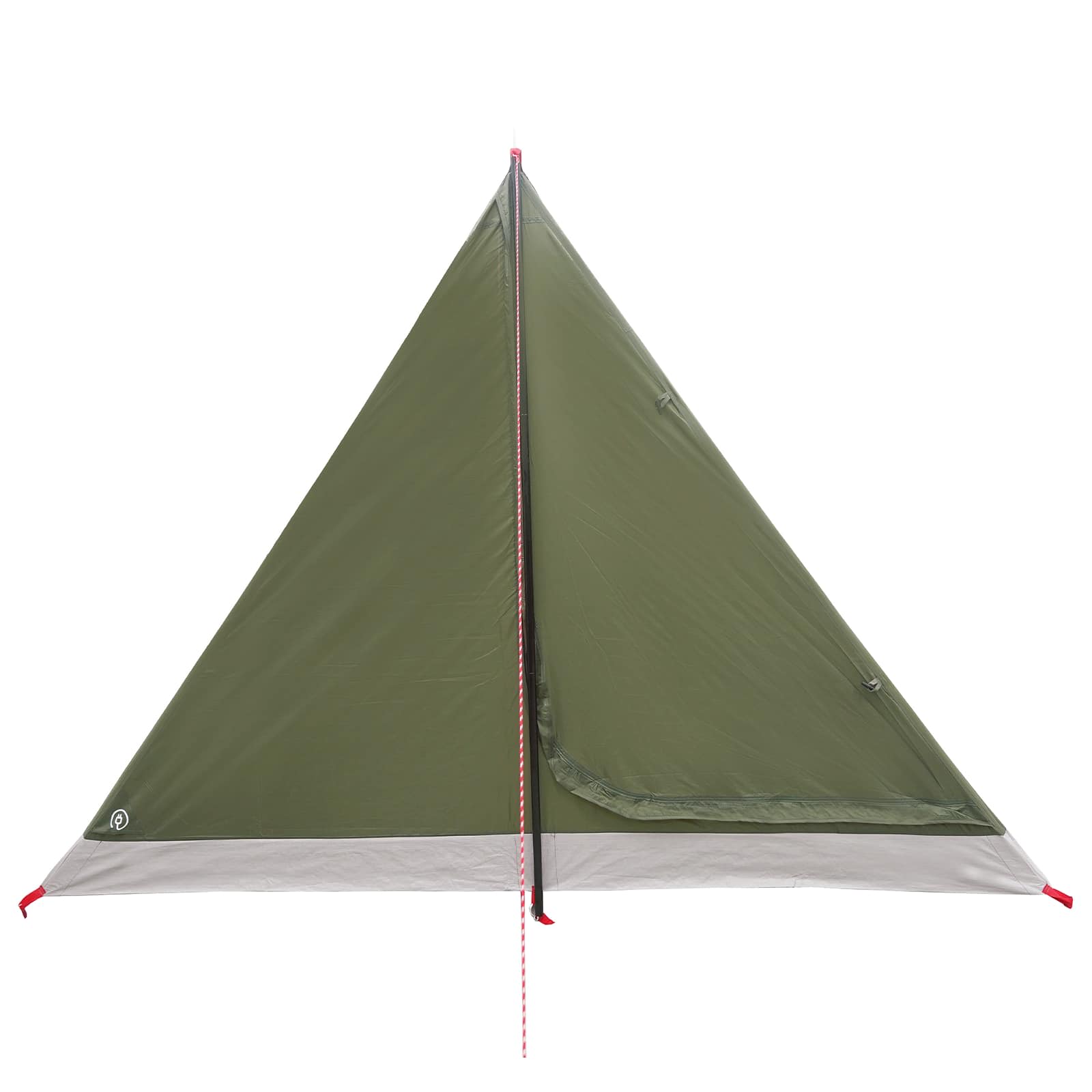 vidaXL Trekkingzelt Olive Grün 4-Personen