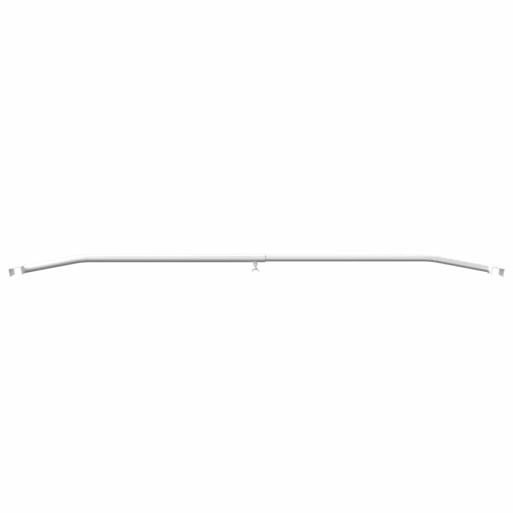 vidaXL Planehalterung für Anhänger 4 pcs Silber 100-145 cm Aluminium