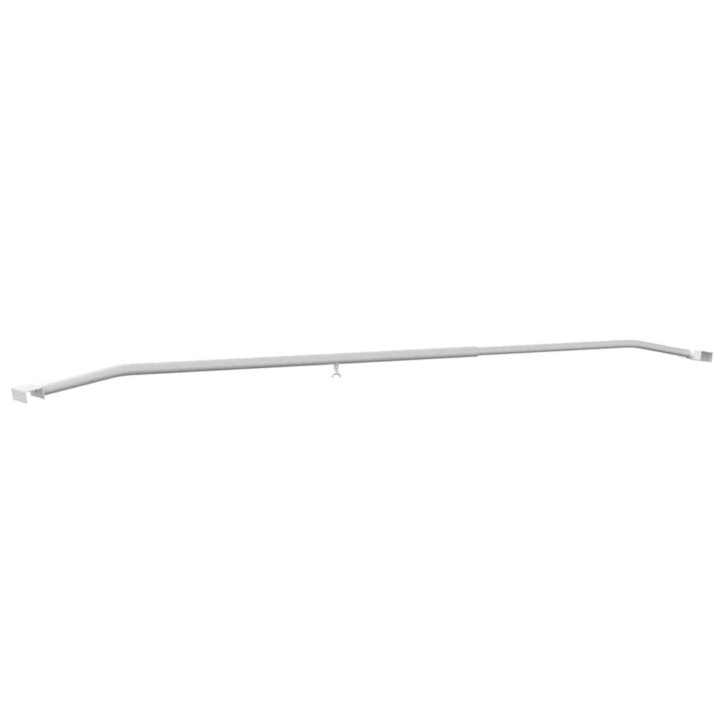 vidaXL Planehalterung für Anhänger 3 pcs Silber 130-210 cm Aluminium