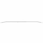 vidaXL Planehalterung für Anhänger 3 pcs Silber 130-210 cm Aluminium