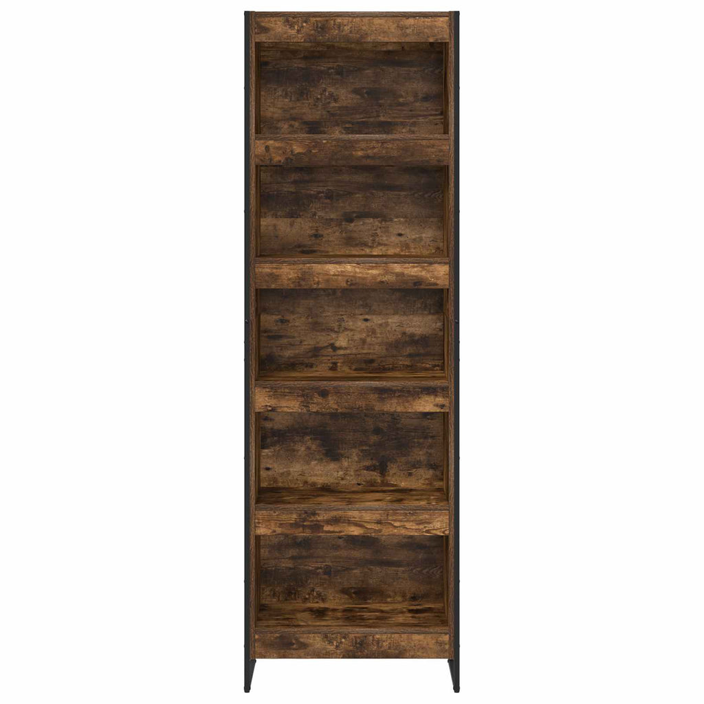 vidaXL Bücherregal 2 pcs Raucharbe 60 x 30 x 189,5 cm Holzwerkstoff