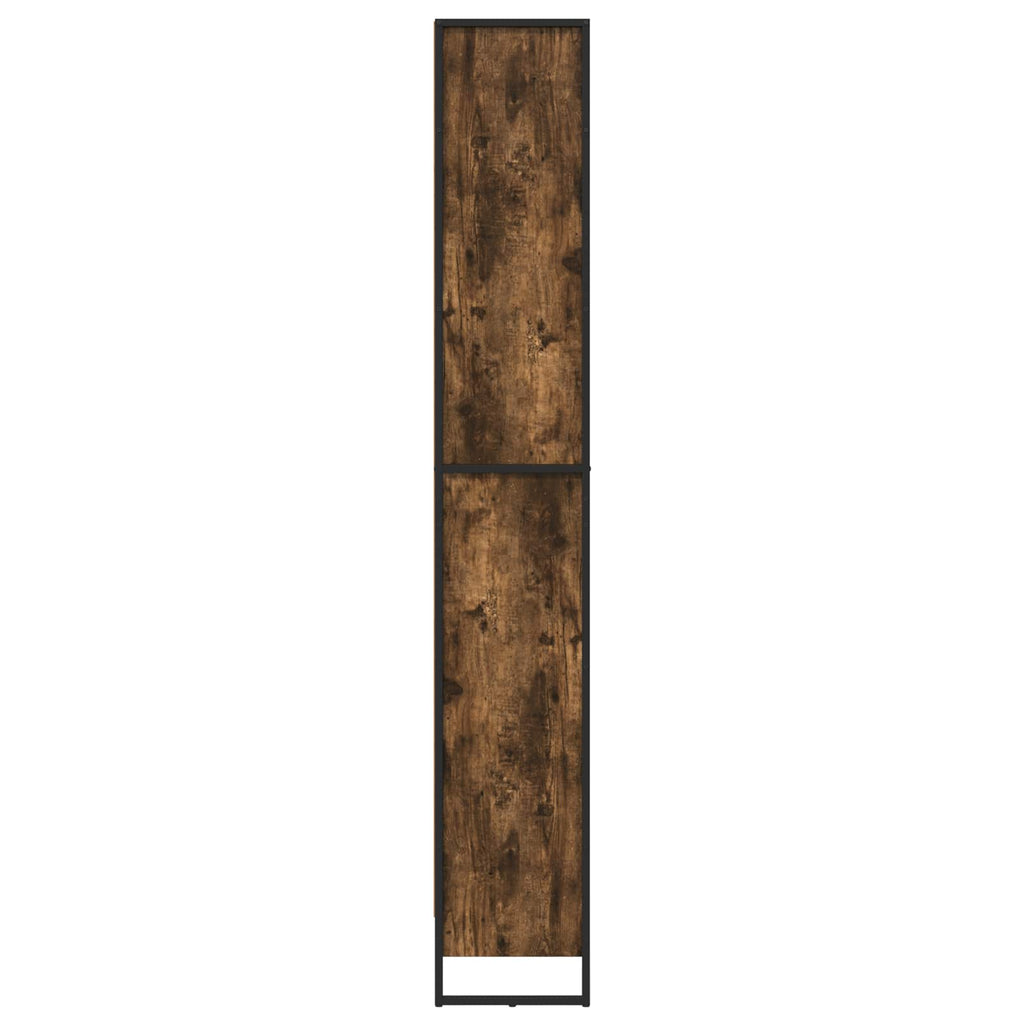 vidaXL Bücherregal 2 pcs Raucharbe 60 x 30 x 189,5 cm Holzwerkstoff