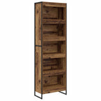 vidaXL Bücherregal 2 pcs Altholz 60 x 30 x 189,5 cm Holzwerkstoff