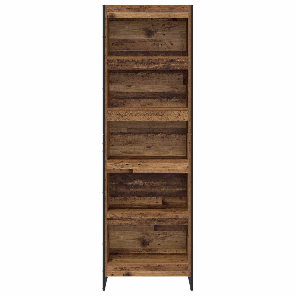 vidaXL Bücherregal 2 pcs Altholz 60 x 30 x 189,5 cm Holzwerkstoff
