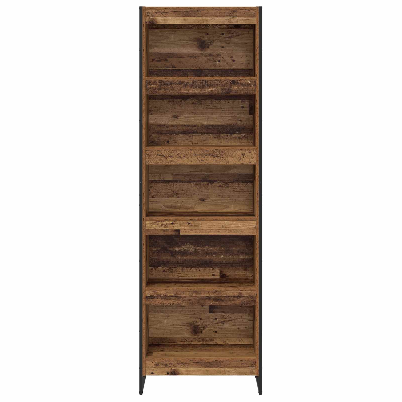 vidaXL Bücherregal 2 pcs Altholz 60 x 30 x 189,5 cm Holzwerkstoff