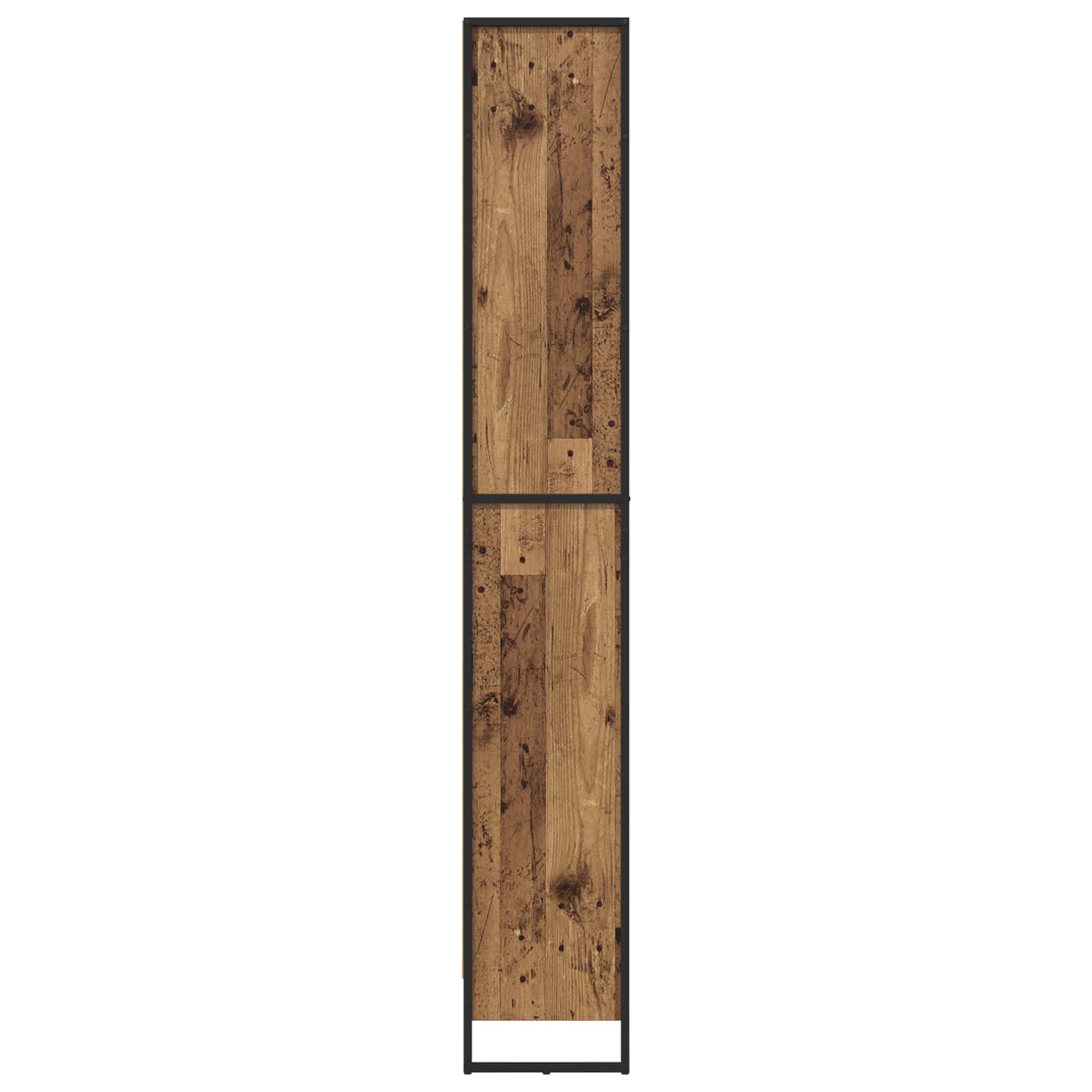 vidaXL Bücherregal 2 pcs Altholz 60 x 30 x 189,5 cm Holzwerkstoff