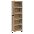 vidaXL Bücherregal 2 pcs Kunsthandwerk Eiche 60 x 30 x 189,5 cm