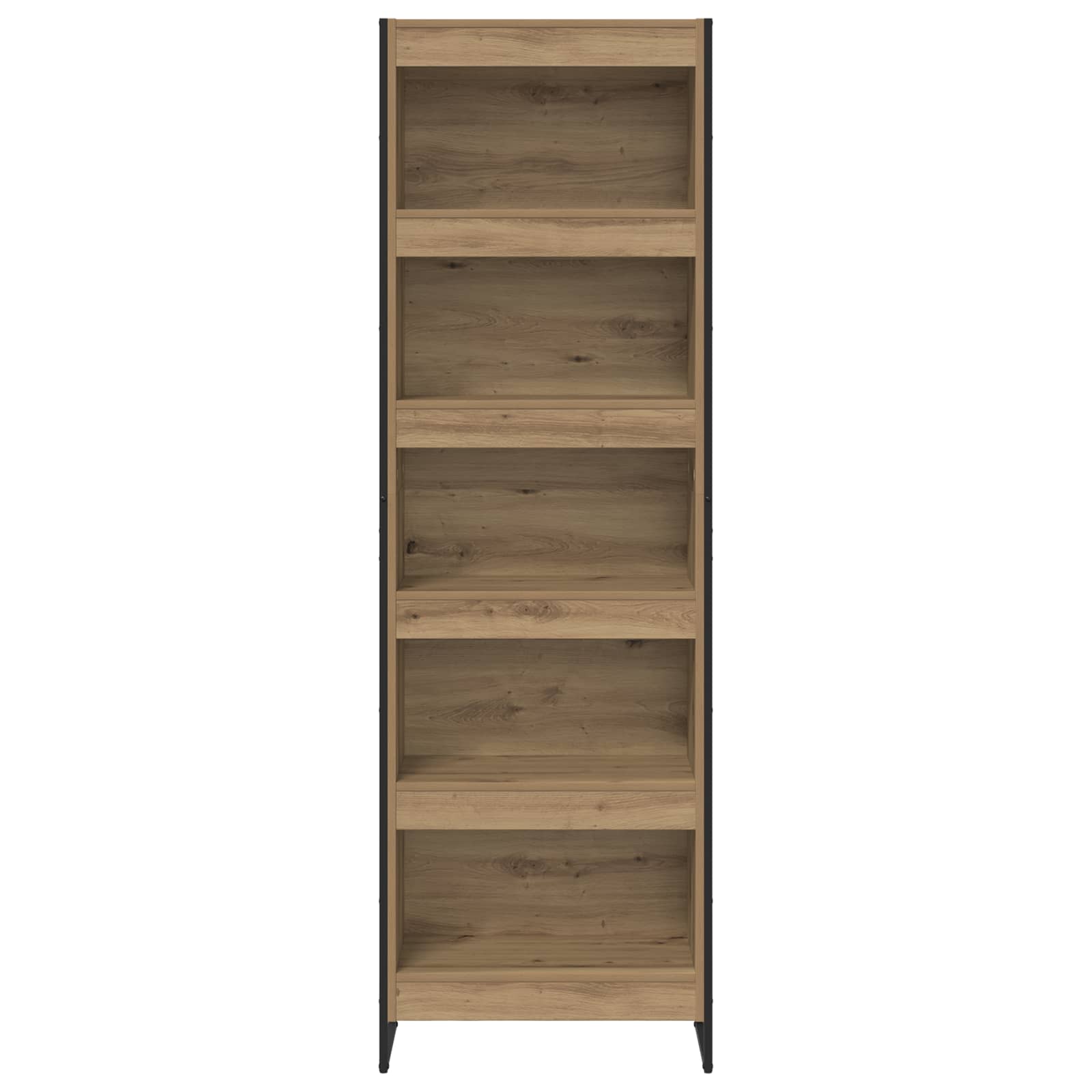 vidaXL Bücherregal 2 pcs Kunsthandwerk Eiche 60 x 30 x 189,5 cm