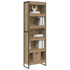 vidaXL Bücherregal 2 pcs Kunsthandwerk Eiche 60 x 30 x 189,5 cm