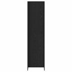 vidaXL Warderobe Schwarz Eichen-Optik 50 x 50 x 200 cm Holzwerkstoff