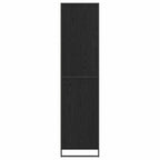 vidaXL Warderobe Schwarz Eichen-Optik 50 x 50 x 200 cm Holzwerkstoff