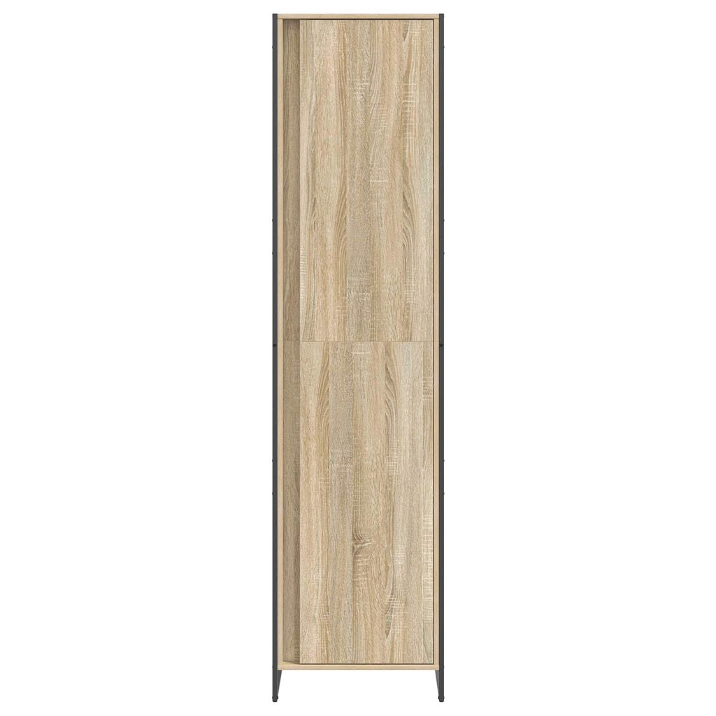 vidaXL Warderobe mit Speicher Sonoma 50 x 50 x 200 cm Holzwerkstoff