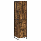 vidaXL Warderobe mit Speicher Raucharbe 50 x 50 x 200 cm Holzwerkstoff