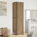 vidaXL Warderobe Kunsthandwerk Eiche 50 x 50 x 200 cm Holzwerkstoff
