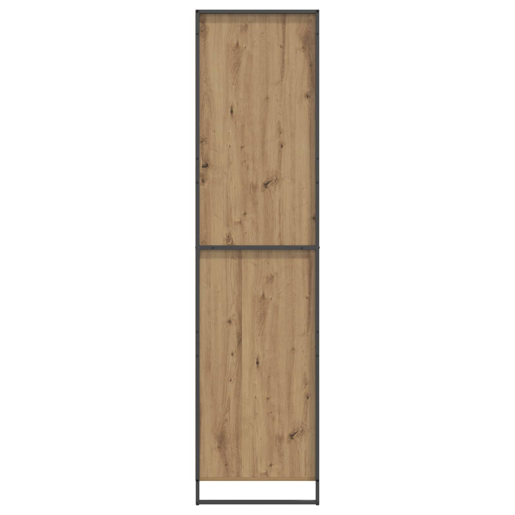 vidaXL Warderobe Kunsthandwerk Eiche 50 x 50 x 200 cm Holzwerkstoff