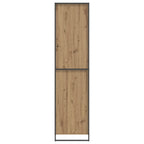 vidaXL Warderobe Kunsthandwerk Eiche 50 x 50 x 200 cm Holzwerkstoff