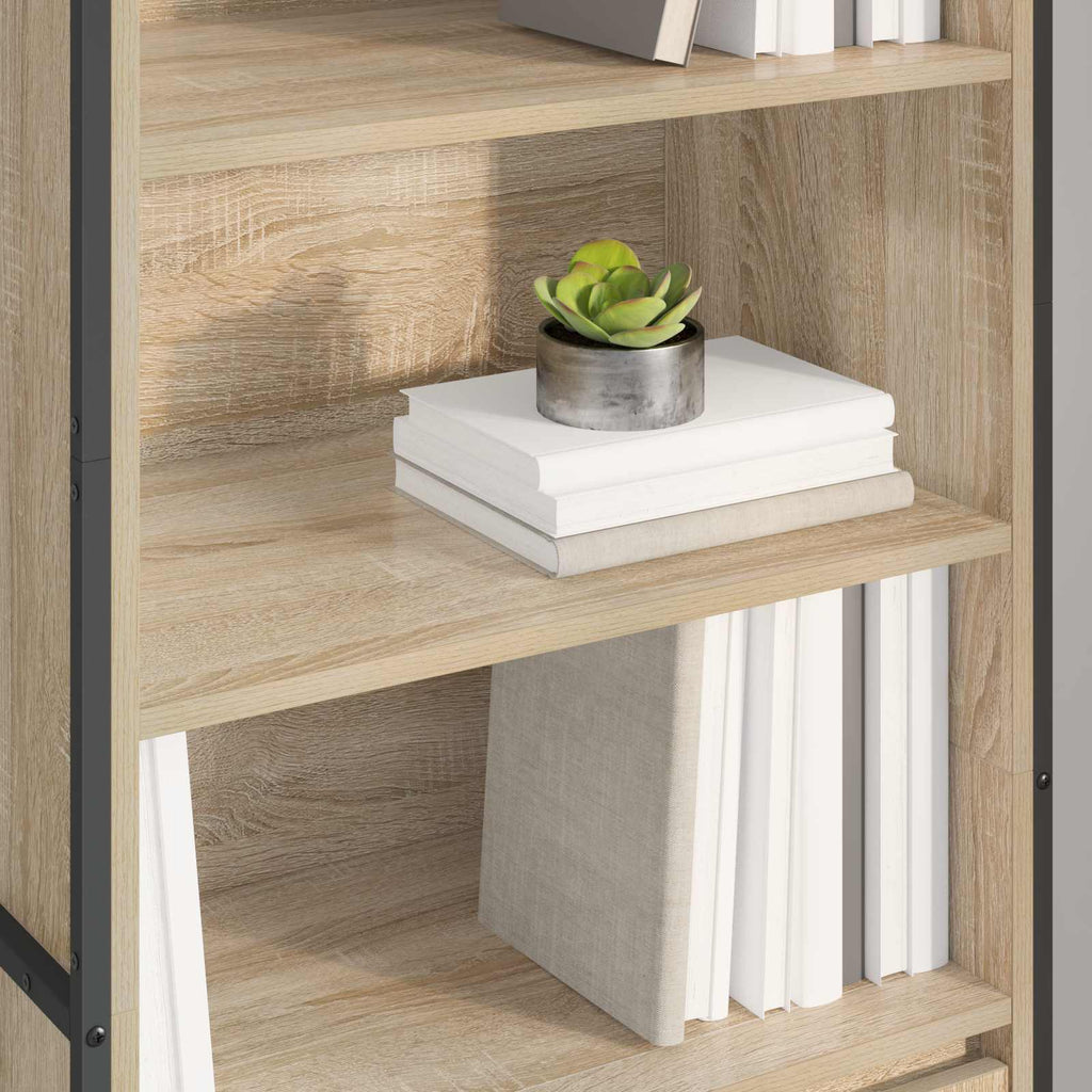 vidaXL Hohe Schränke Sonoma 60 x 36 x 200 cm Holzwerkstoff