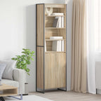 vidaXL Hohe Schränke Sonoma 60 x 36 x 200 cm Holzwerkstoff