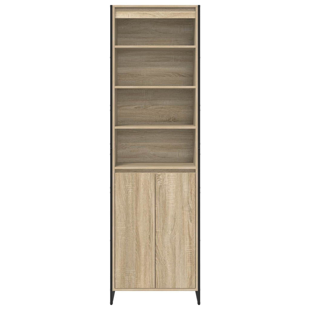 vidaXL Hohe Schränke Sonoma 60 x 36 x 200 cm Holzwerkstoff