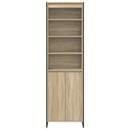 vidaXL Hohe Schränke Sonoma 60 x 36 x 200 cm Holzwerkstoff