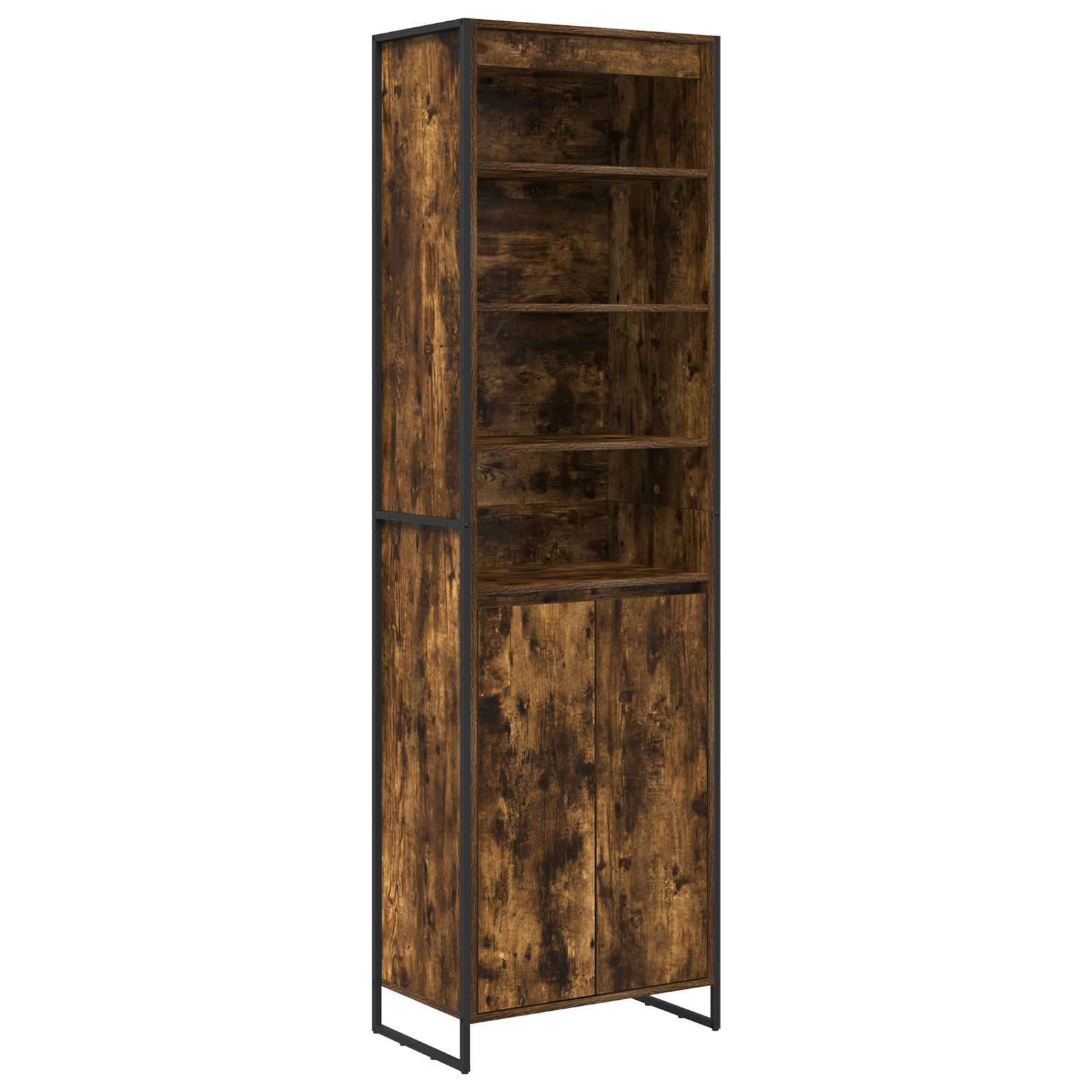 vidaXL Hohe Schränke Raucharbe 60 x 36 x 200 cm Holzwerkstoff
