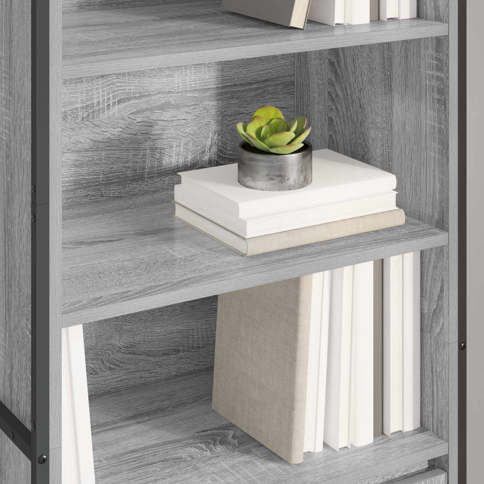 vidaXL Hohe Schränke Graues Sonoma 60 x 36 x 200 cm Holzwerkstoff